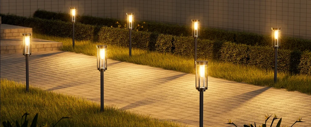 solar footpath lights