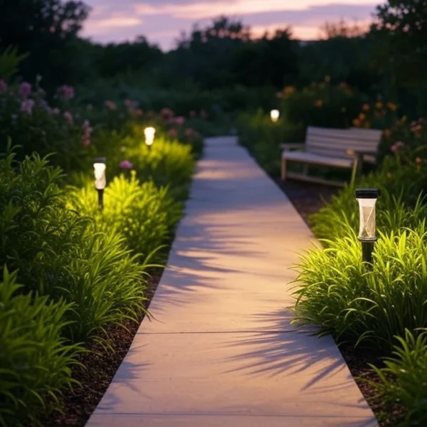 solar path lights