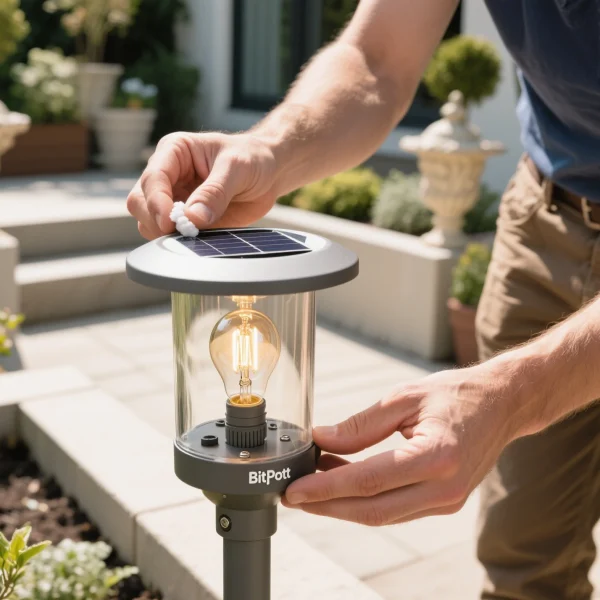 path lights solar powered