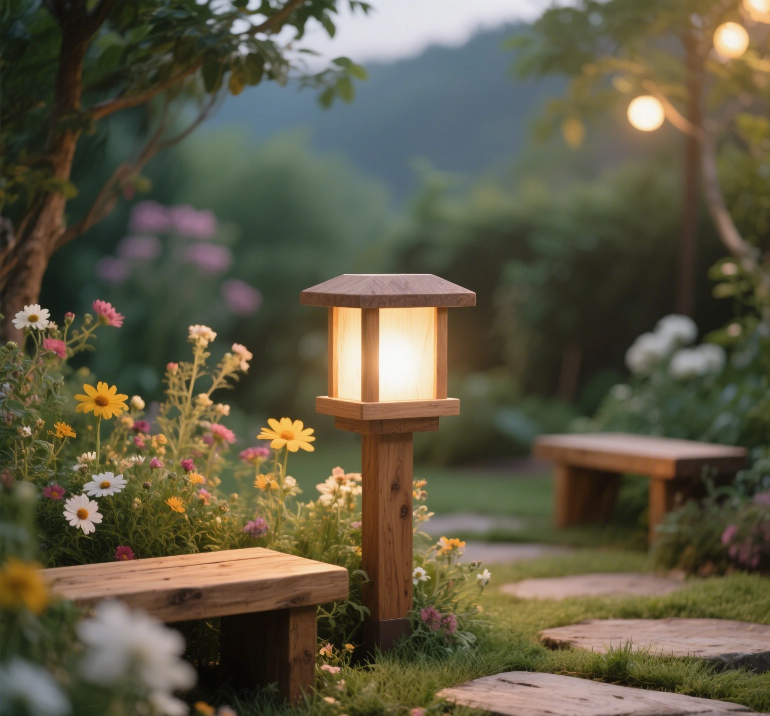 How Do Solar Light Garden Decorations Work?