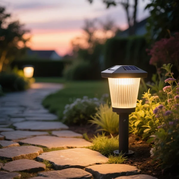 colour changing solar lamp