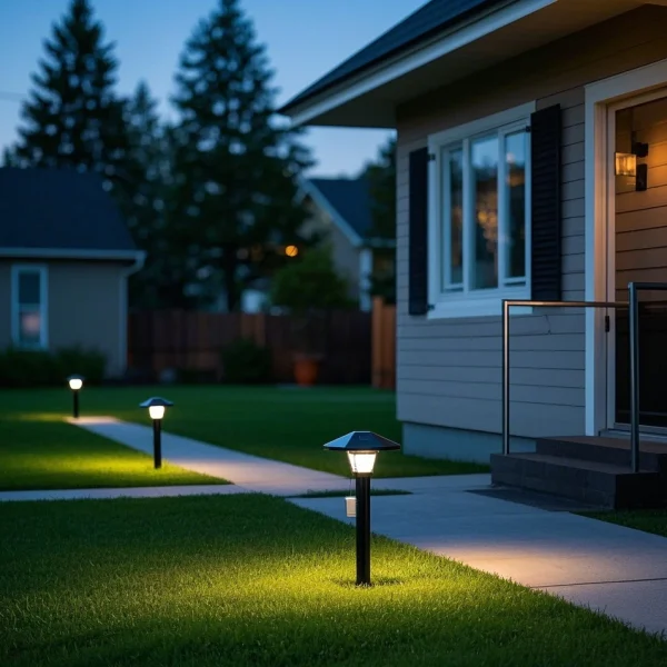 led walkway lights solar